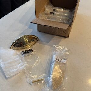 Alno kitchen bath pulls beautiful Gold Decorative Home Accent